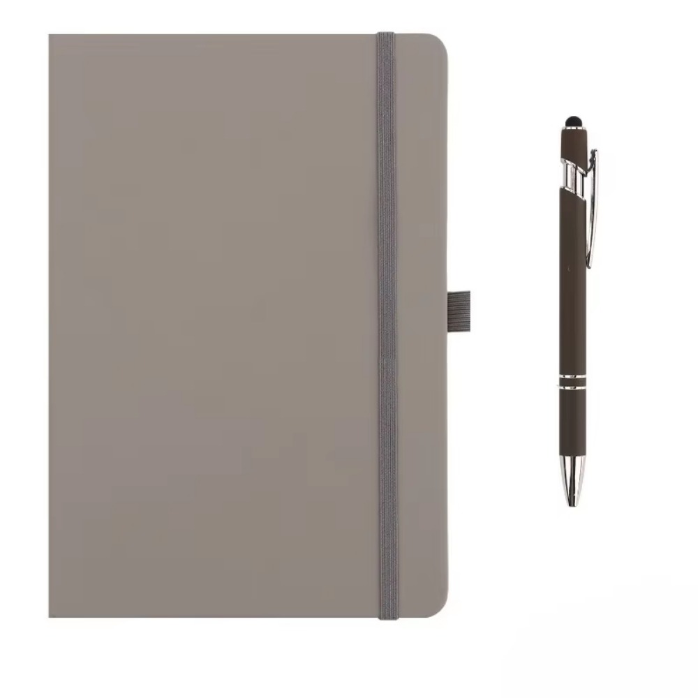 Leather Work Diary Covers - สมุดโน้ตขนาดเล็ก a6 พร้อมแถบยางยืด สมุดบันทึกนักเรียน ปกหนัง สมุดบันทึกแบบมีเส้นบรรทัด