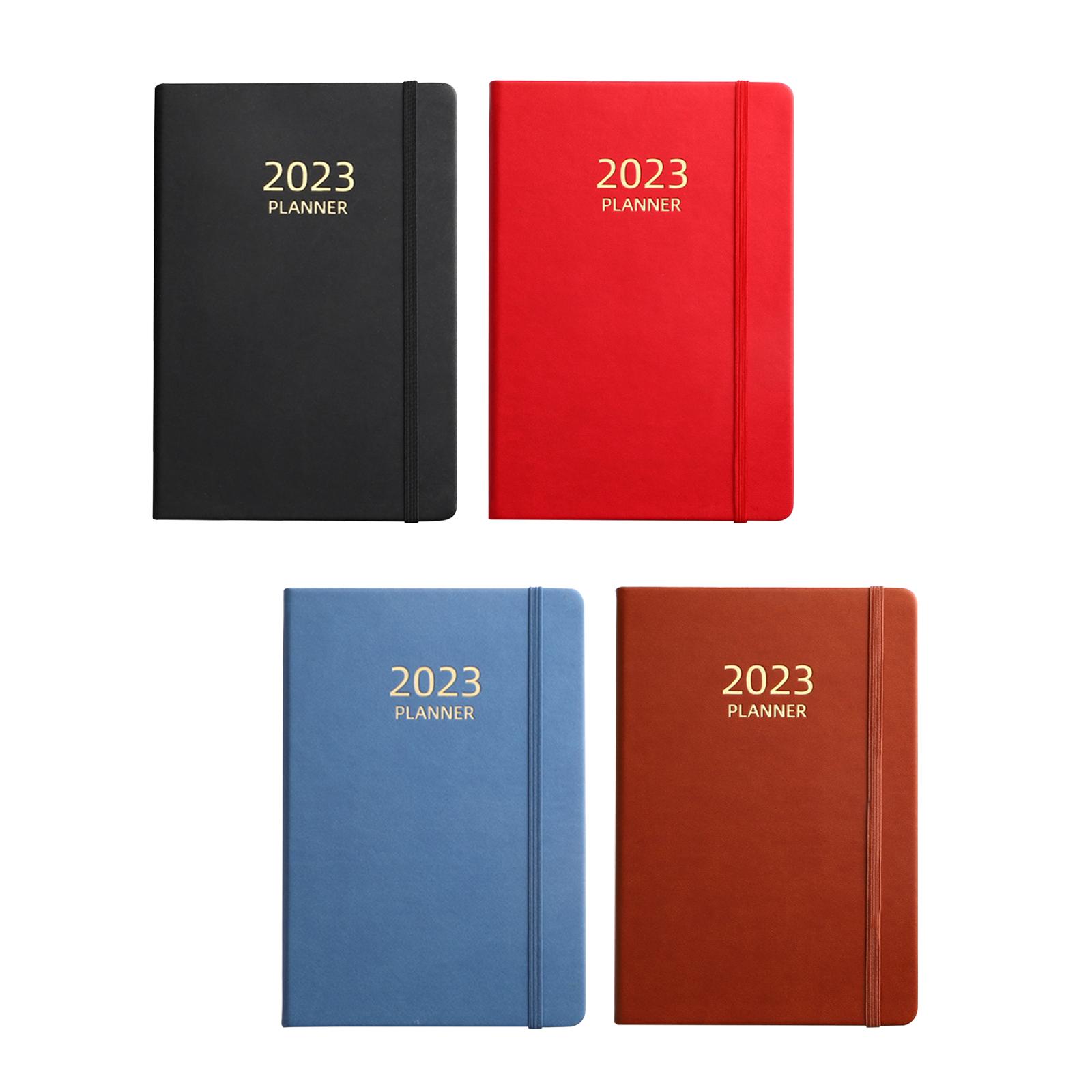 A5 ไดอารี่โน้ตบุ๊ค,2023 วารสาร - Leather Work Diary Covers บทวิจารณ์และราคา