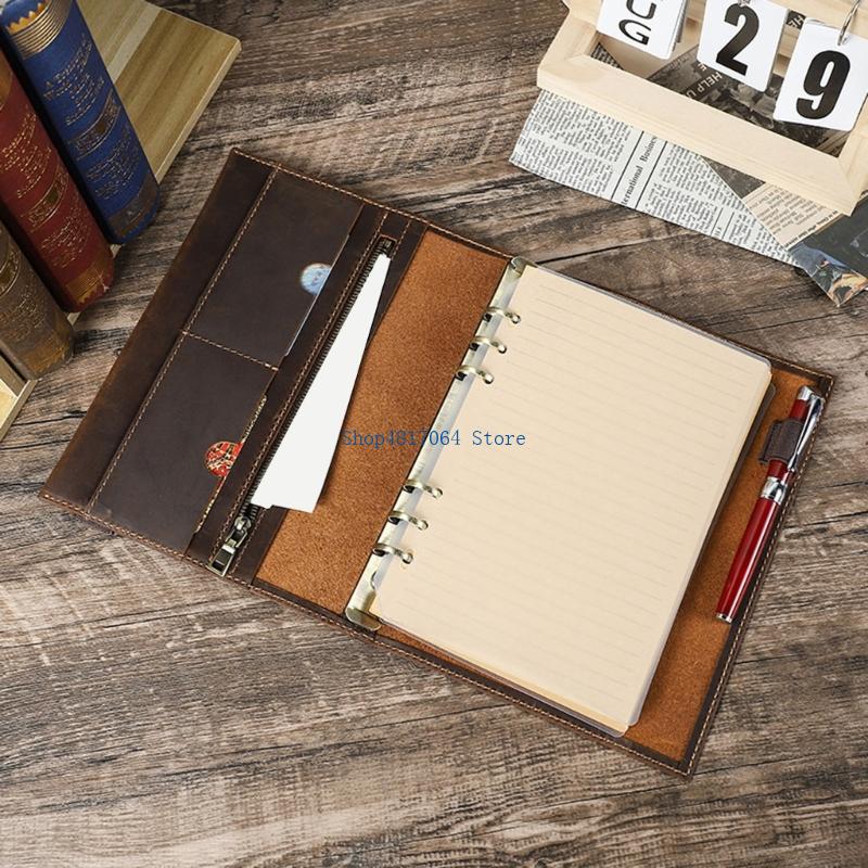 ปกวารสารแบบพกพา T3LB พร้อมหน้า - Leather Work Diary Covers บทวิจารณ์และราคา