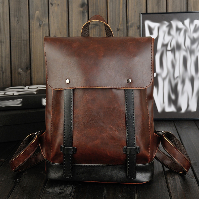 กระเป๋าเป้หนังวินเทจสำหรับผู้ช - Leather Work Rucksack Mens บทวิจารณ์และราคา
