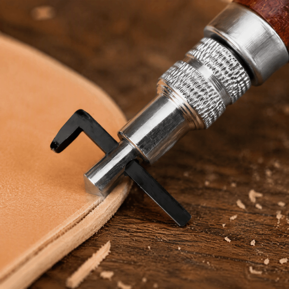 เครื่องมือเซาะร่องหนังปรับระดั - Groover Stitching Tool บทวิจารณ์และราคา