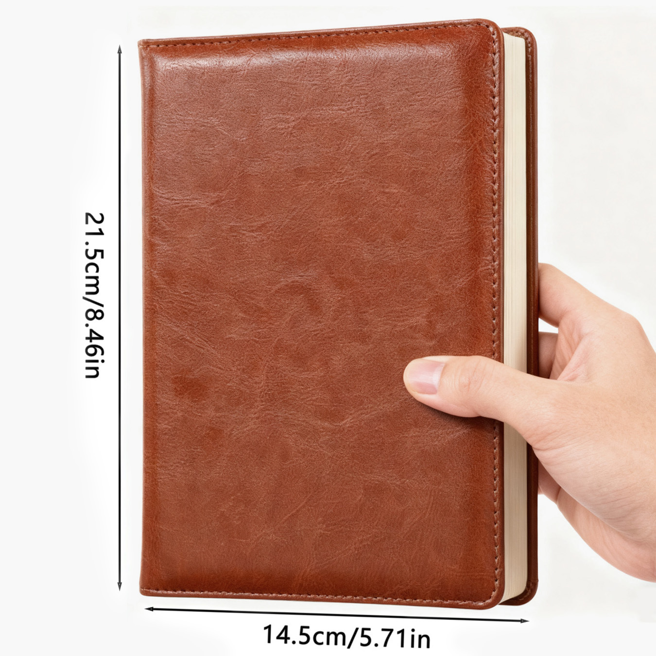 สมุดบันทึกปกหนัง PU ลายดอกไม้พ - Leather Work Diary Covers บทวิจารณ์และราคา
