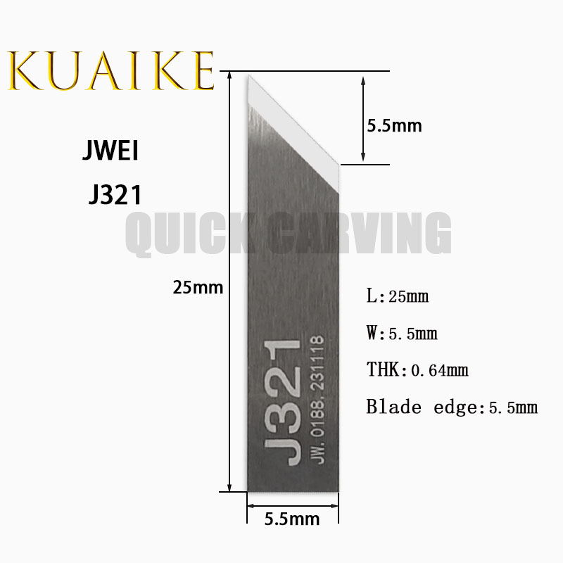 ใบมีดสั่นสะเทือน JWEI 10 ชิ้น  - Leatherwork Machine บทวิจารณ์และราคา