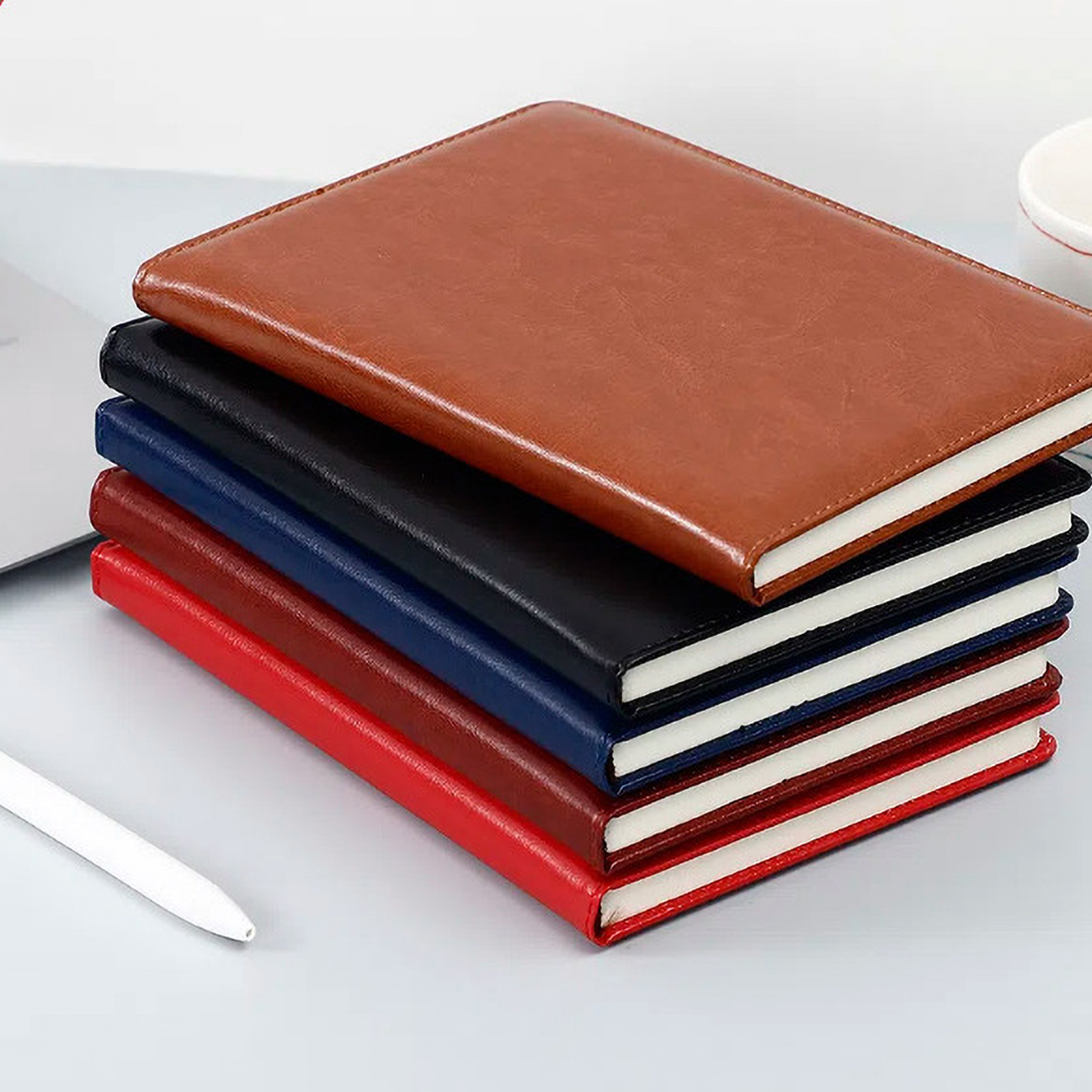 สมุดโน้ตหนัง PU ลายตัวนากเสมือ - Leather Work Diary Covers บทวิจารณ์และราคา