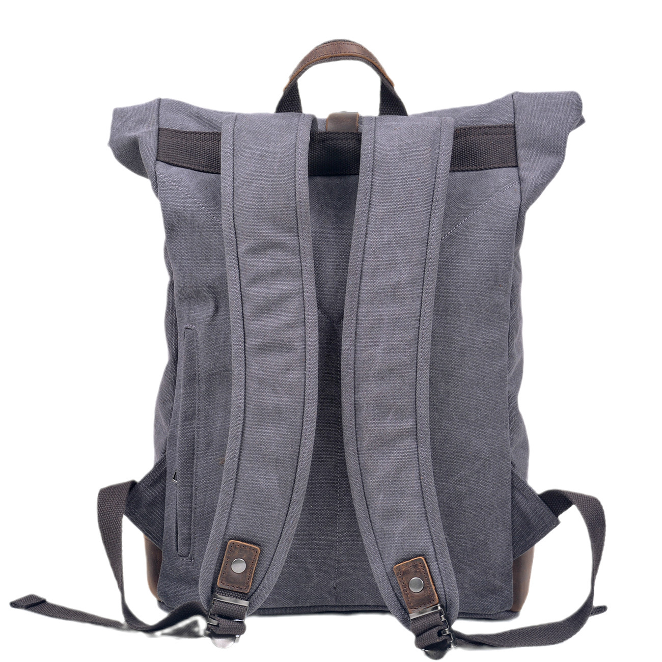 กระเป๋าเป้สะพายหลังผ้าแคนวาสเค - Leather Work Rucksack Mens บทวิจารณ์และราคา