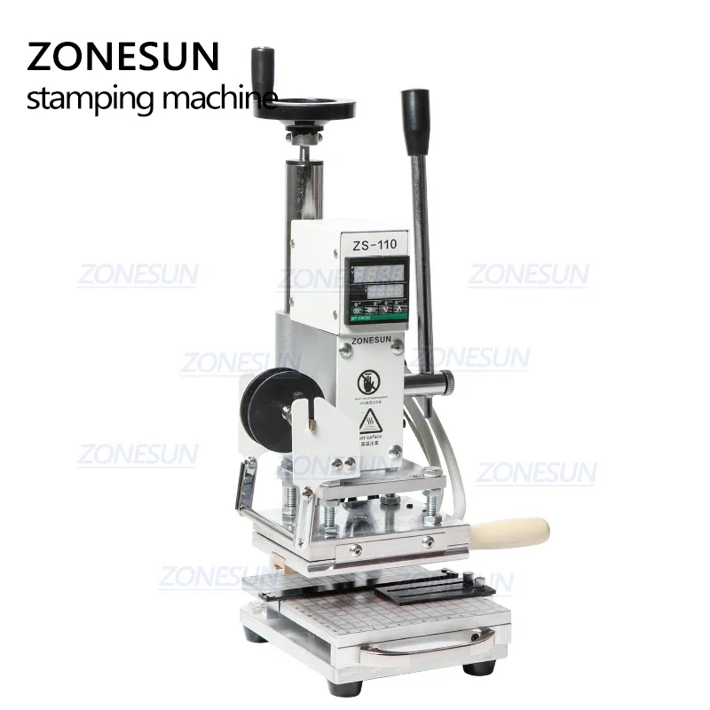 เครื่องปั๊มร้อน ZONESUN ZS110  - Leatherwork Hand Press บทวิจารณ์และราคา