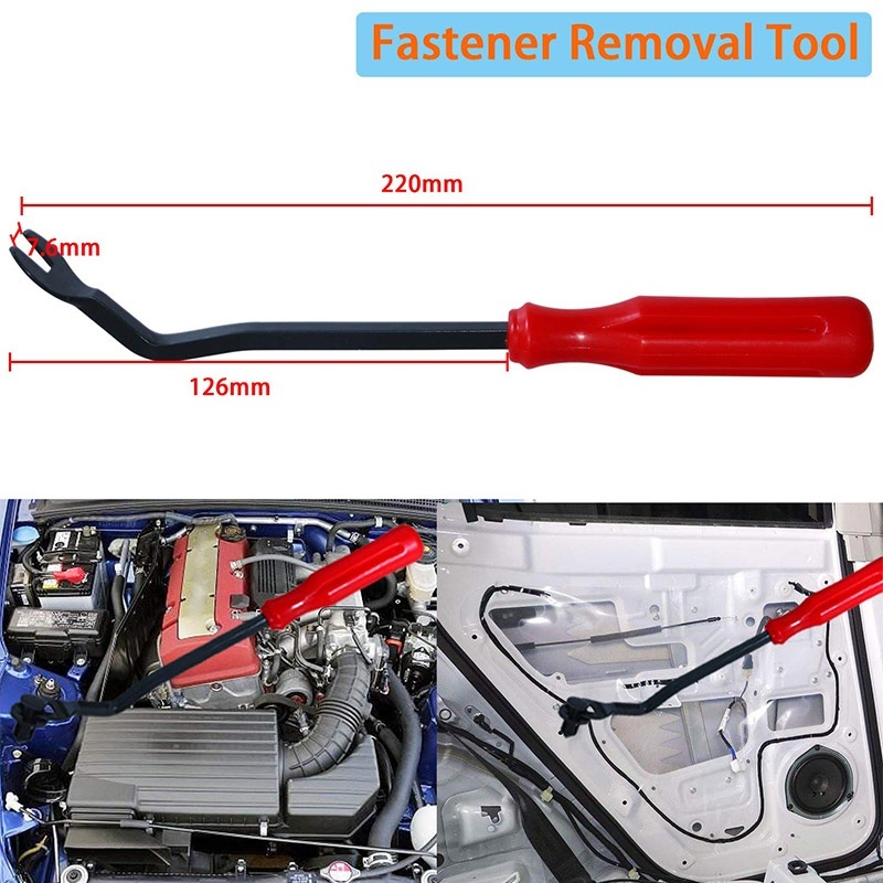 ขนาดผสมรถพลาสติก Retainer คลิป - Rivet Setter Tool บทวิจารณ์และราคา